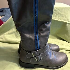 Journee Brinley Wide Calf Riding Boots
